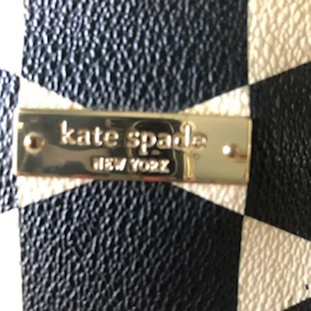 Kate Spade Black/Cream Satchel